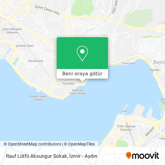 Rauf Lütfü Aksungur Sokak harita