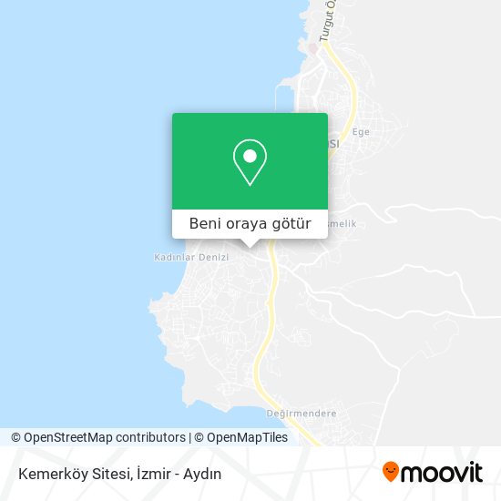 Kemerköy Sitesi harita
