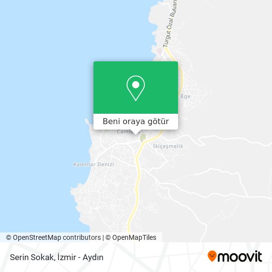 Serin Sokak harita