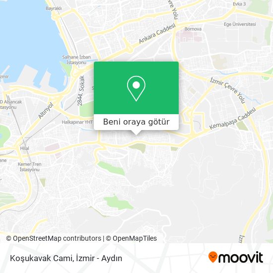 Koşukavak Cami harita