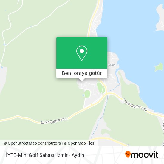 İYTE-Mini Golf Sahası harita