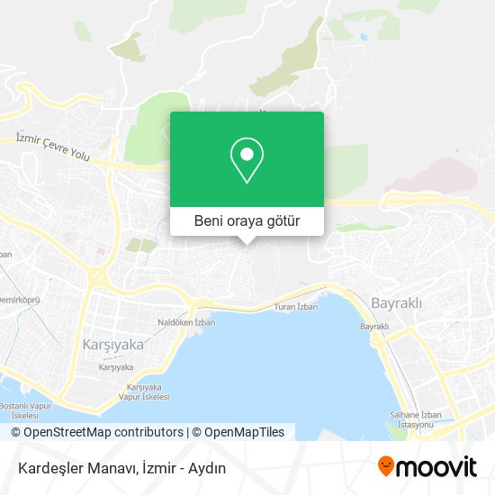 Kardeşler Manavı harita