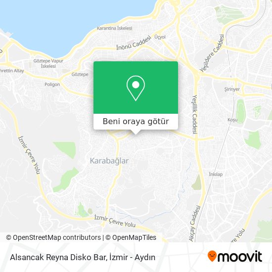 Alsancak Reyna Disko Bar harita