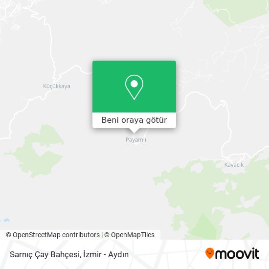 Sarnıç Çay Bahçesi harita