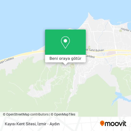 Kayısı Kent Sitesi harita