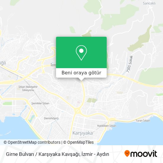 Girne Bulvarı / Karşıyaka Kavşağı harita