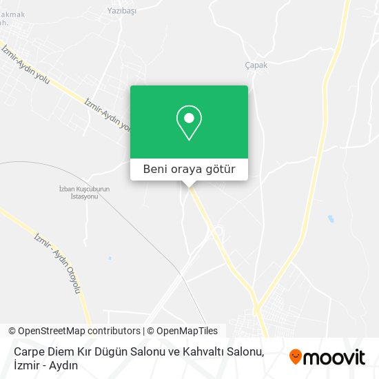 Carpe Diem Kır Dügün Salonu ve Kahvaltı Salonu harita
