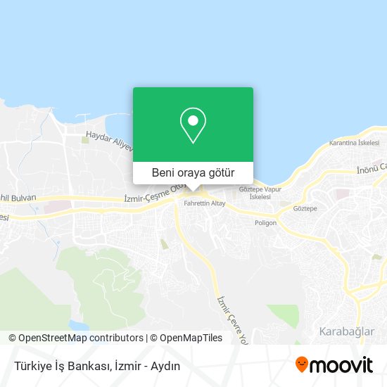 Türkiye İş Bankası harita