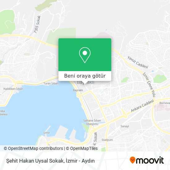 Şehit Hakan Uysal Sokak harita