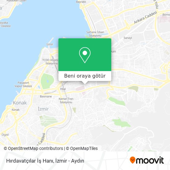 Hırdavatçılar İş Hanı harita