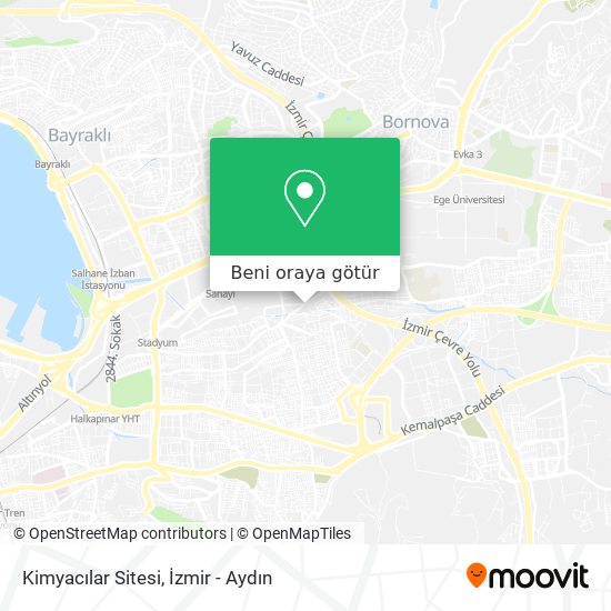 Kimyacılar Sitesi harita