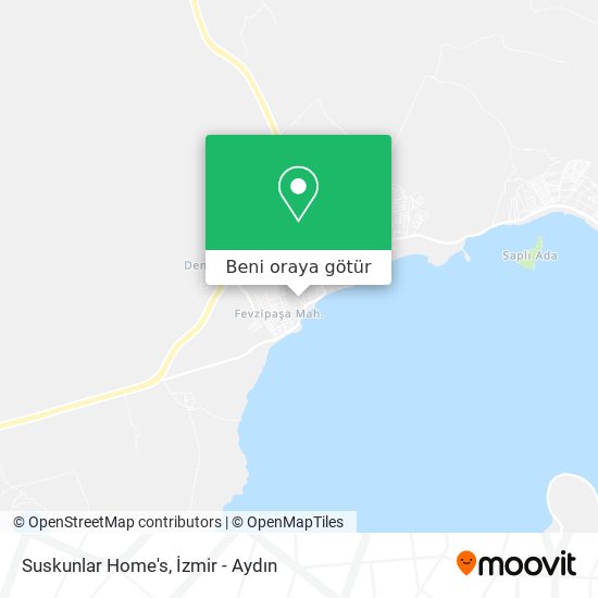 Suskunlar Home's harita