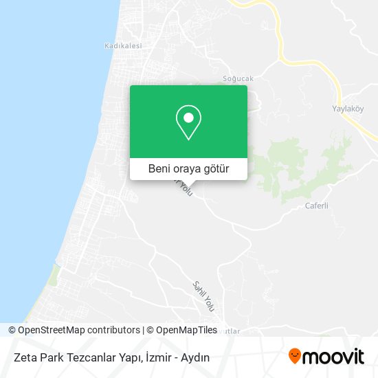 Zeta Park Tezcanlar Yapı harita