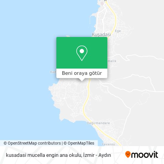 kusadasi mucella engin ana okulu harita