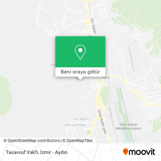 Tasavvuf Vakfı harita
