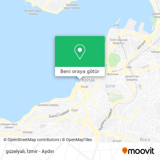 güzelyalı harita