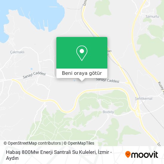 Habaş 800Mw Enerji Santrali Su Kuleleri harita