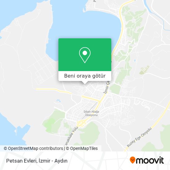 Petsan Evleri harita