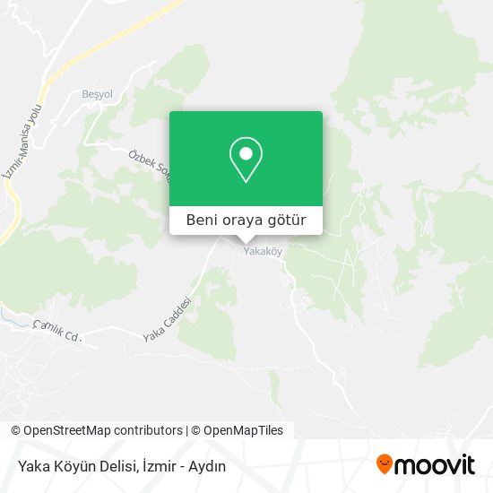 Yaka Köyün Delisi harita
