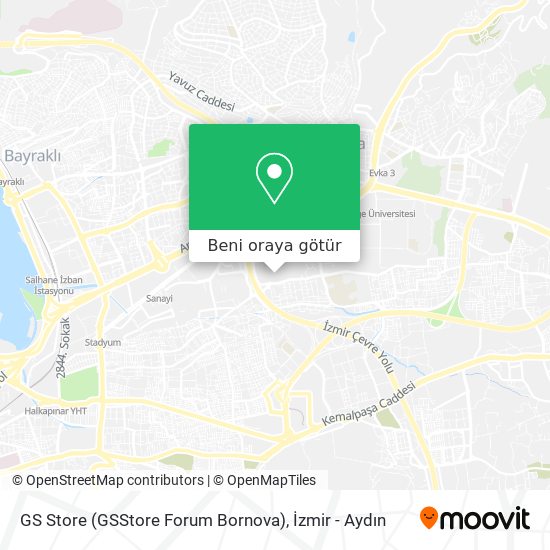 GS Store (GSStore Forum Bornova) harita