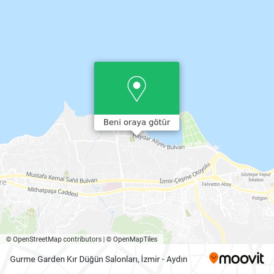Gurme Garden Kır Düğün Salonları harita