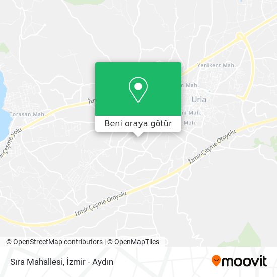 Sıra Mahallesi harita
