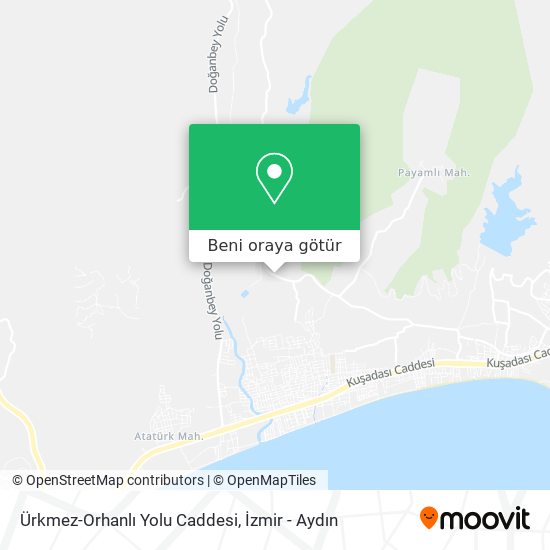 Ürkmez-Orhanlı Yolu Caddesi harita