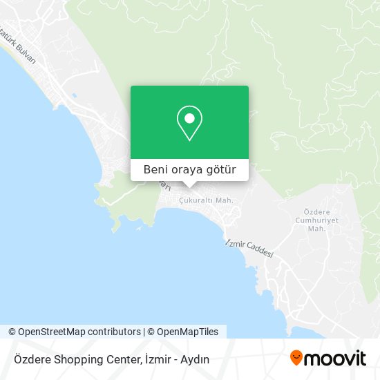 Özdere Shopping Center harita