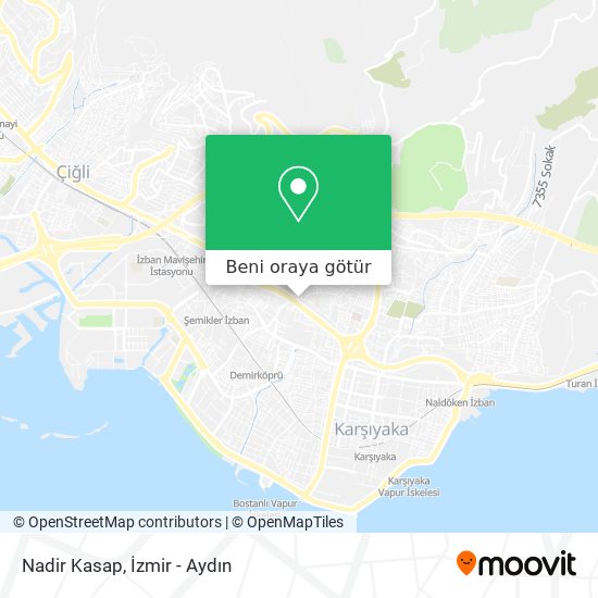 Nadir Kasap harita