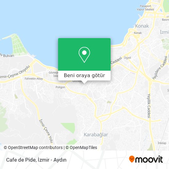 Cafe de Pide harita