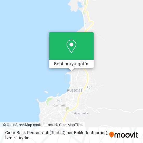 Çınar Balık Restaurant harita