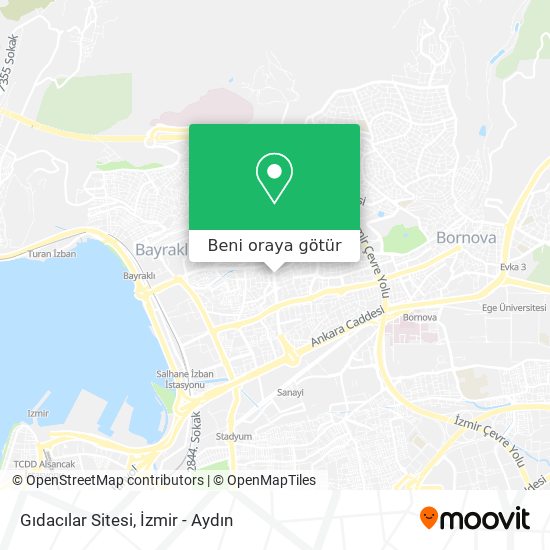Gıdacılar Sitesi harita