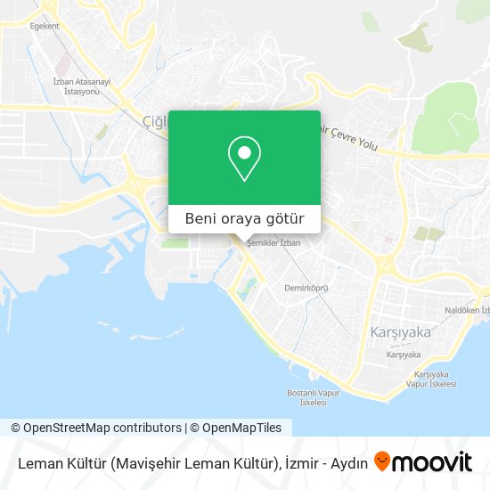 Leman Kültür (Mavişehir Leman Kültür) harita