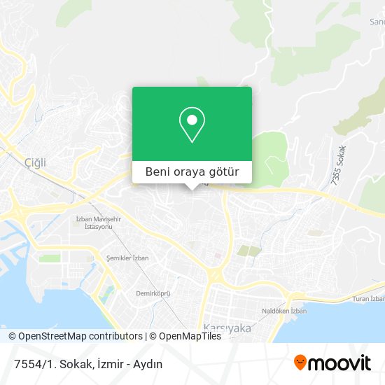 7554/1. Sokak harita