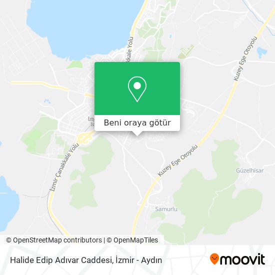 Halide Edip Adıvar Caddesi harita