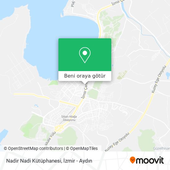 Nadir Nadi Kütüphanesi harita