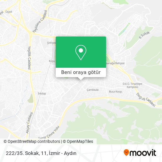 222/35. Sokak, 11 harita