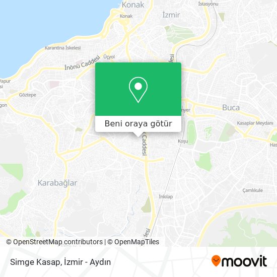 Simge Kasap harita