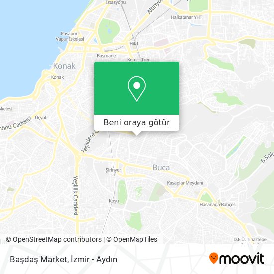 Başdaş Market harita
