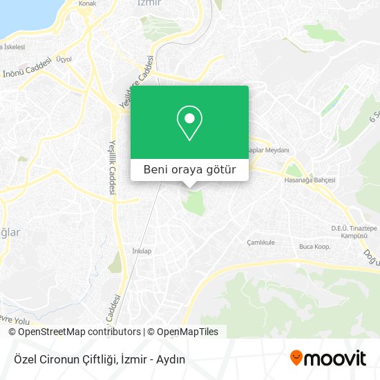 Özel Cironun Çiftliği harita