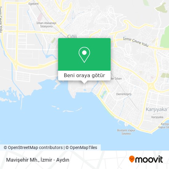 Mavişehir Mh. harita