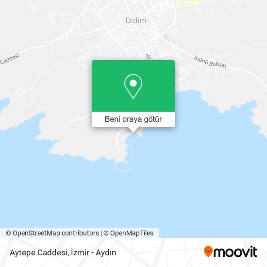 Aytepe Caddesi harita