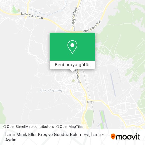 İzmir Minik Eller Kreş ve Gündüz Bakım Evi harita