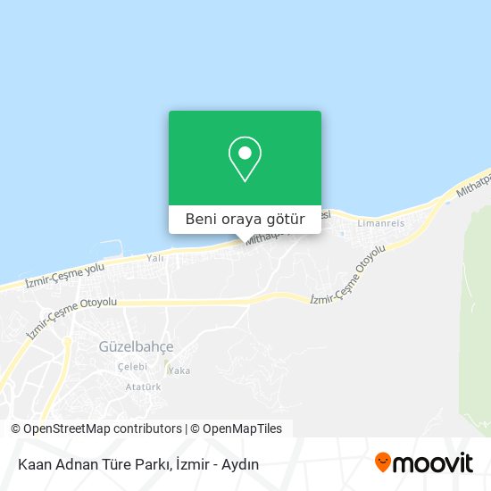 Kaan Adnan Türe Parkı harita