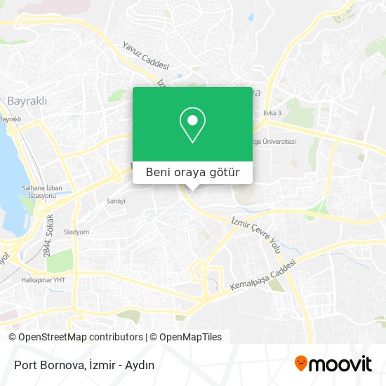 Port Bornova harita