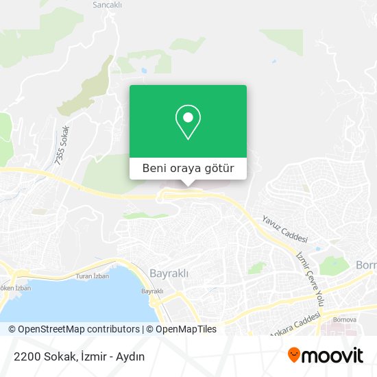 2200 Sokak harita