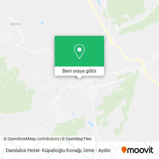 Dandalos Hotel- Küpelioğlu Konağı harita