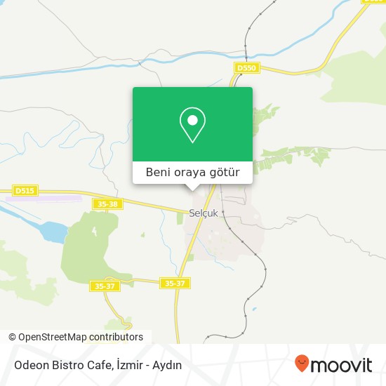 Odeon Bistro Cafe, 1054. Sokak, 1 35920 İsa Bey, Selçuk harita