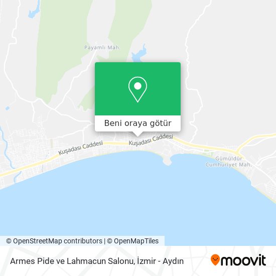 Armes Pide ve Lahmacun Salonu harita
