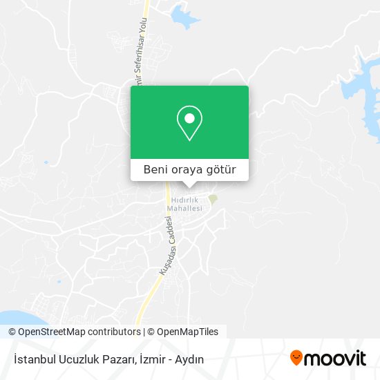 İstanbul Ucuzluk Pazarı harita